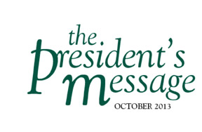 Presidents Message