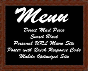 Marketing Menu