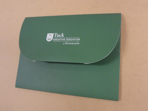 Tuck pocket folder