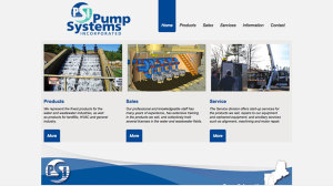 Pumps Systems Inc Website design