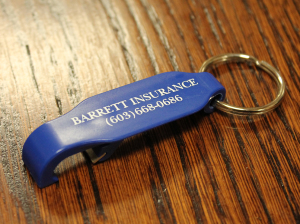 Barrett Insurance bottle opener