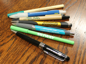 Promotional pens