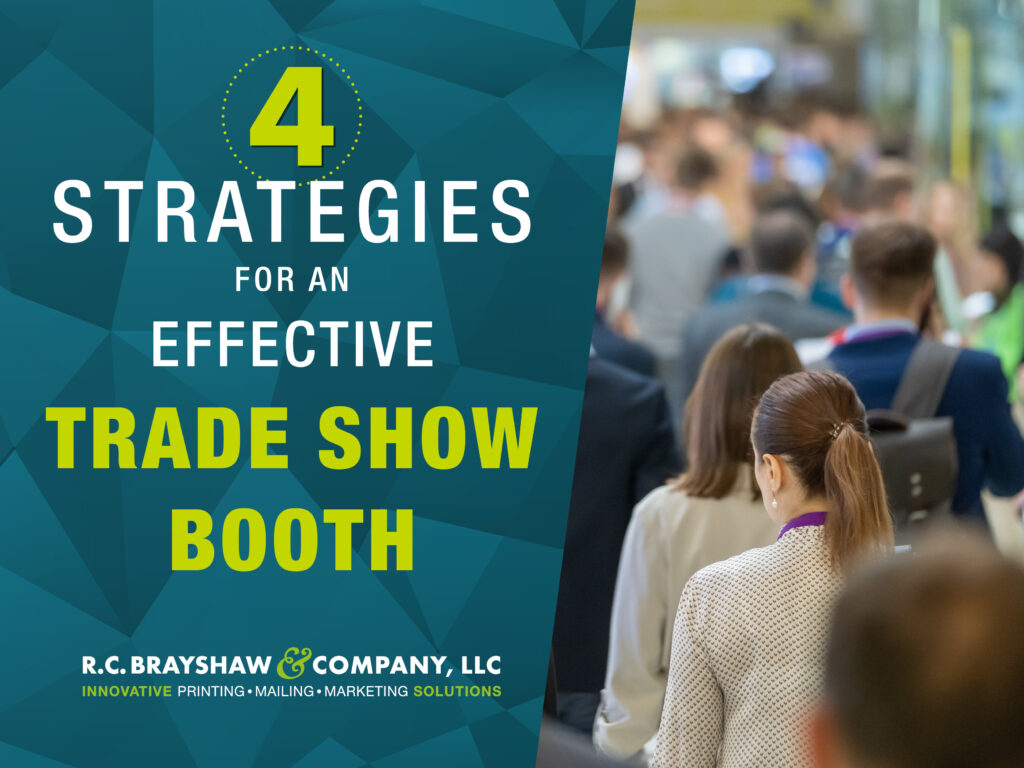 4 Strategies for an effective trade show booth